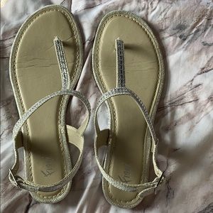 Silver, Fioni sandals
